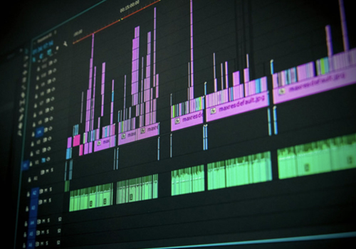 film editing post production on adobe premiere pro